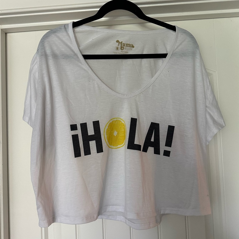 Show me your mumu crop top-size small